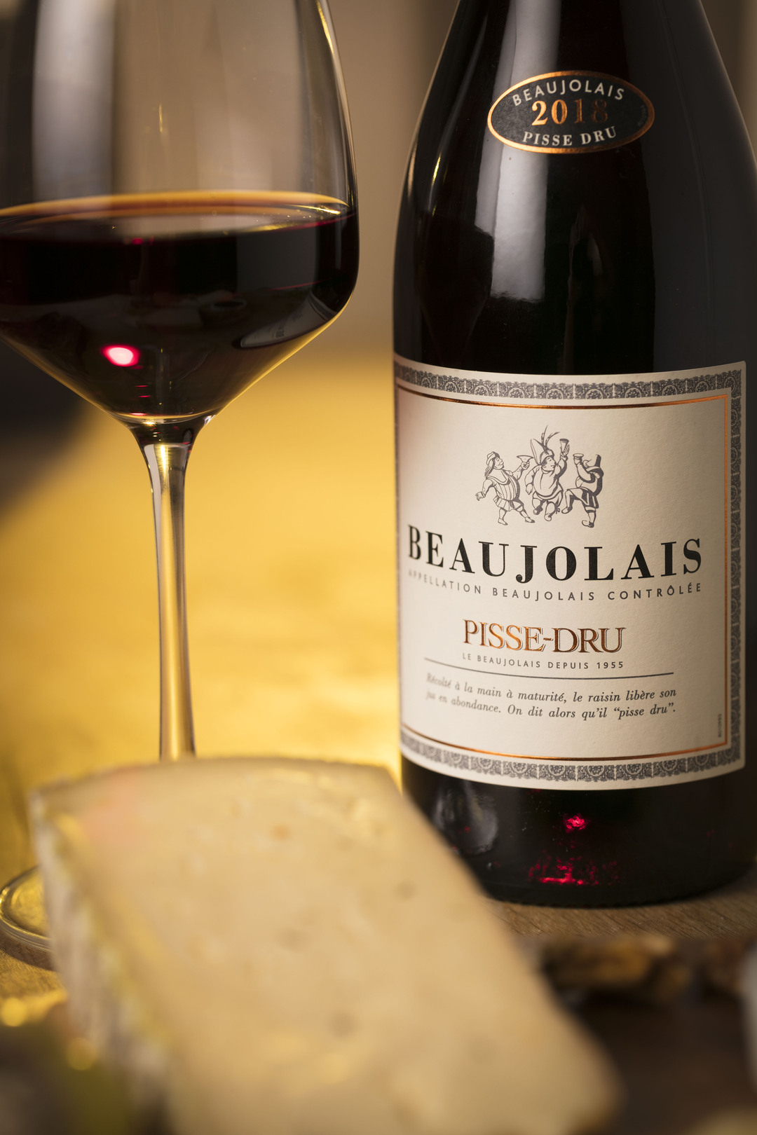 Fromages et vins du beaujolais