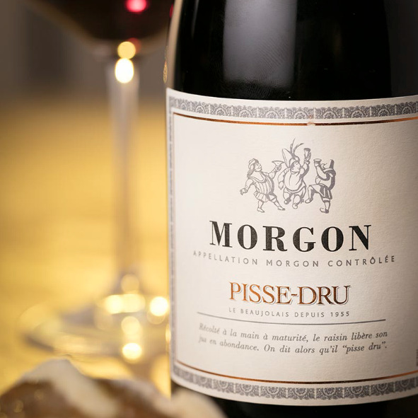 etiquette morgon pisse-dru